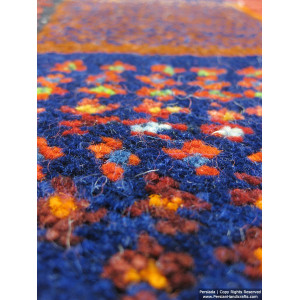 Gabbeh Wool Rug from Persian Ghashghai Nomads - RG5007-Persian Handicrafts