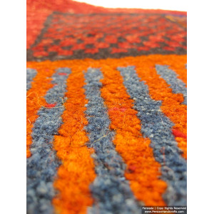 Gabbeh Wool Rug from Persian Ghashghai Nomads - RG5007-Persian Handicrafts