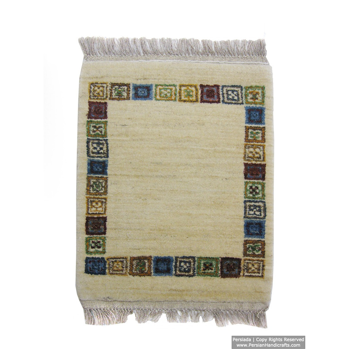 Gabbeh Wool Rug from Persian Ghashghai Nomads - RG5010-Persian Handicrafts