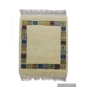 Gabbeh Wool Rug from Persian Ghashghai Nomads - RG5010-Persian Handicrafts