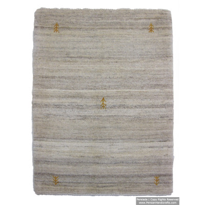 Gabbeh Wool Rug from Persian Ghashghai Nomads - RG5019