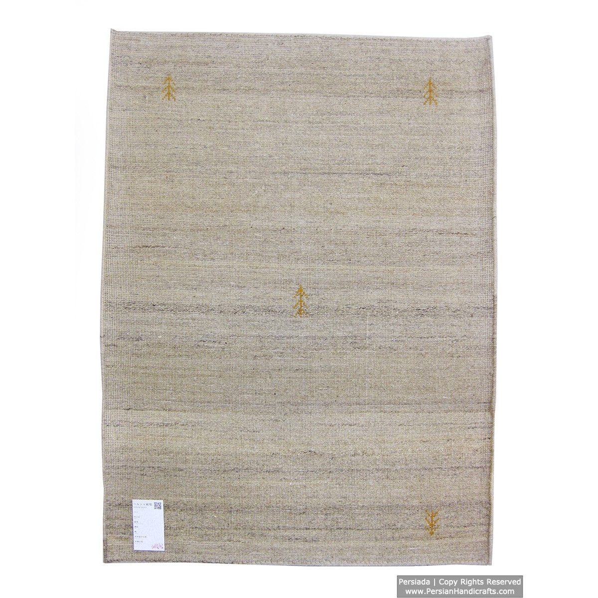 Gabbeh Wool Rug from Persian Ghashghai Nomads - RG5019-Persian Handicrafts
