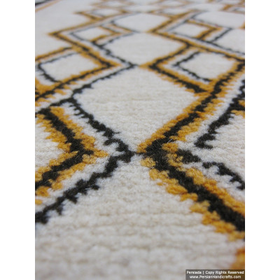 Gabbeh Wool Rug from Persian Ghashghai Nomads - RG5021 Gabbeh Wool Rug from Persian Ghashghai Nomads - RG5021