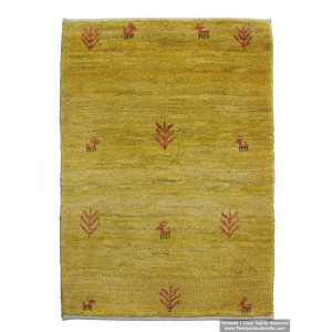 Gabbeh Wool Rug from Persian Ghashghai Nomads - RG5022-Persian Handicrafts
