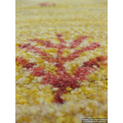 Gabbeh Wool Rug from Persian Ghashghai Nomads - RG5022 Gabbeh Wool Rug from Persian Ghashghai Nomads - RG5022