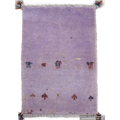 Gabbeh Wool Rug from Persian Ghashghai Nomads - RG5023