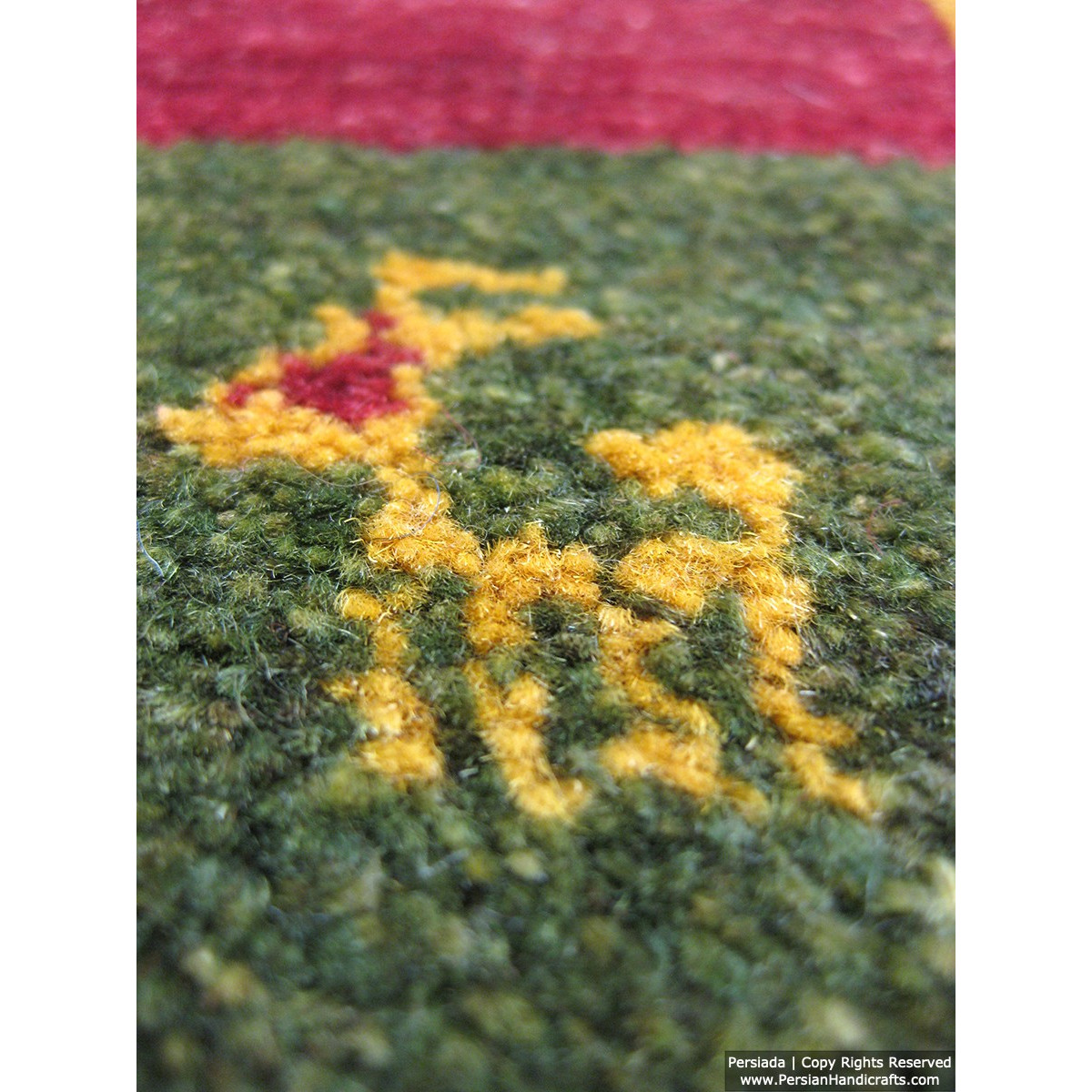 Gabbeh Wool Rug from Persian Ghashghai Nomads - RG5024-Persian Handicrafts