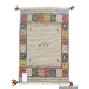 Gabbeh Wool Rug from Persian Ghashghai Nomads - RG5025-Persian Handicrafts