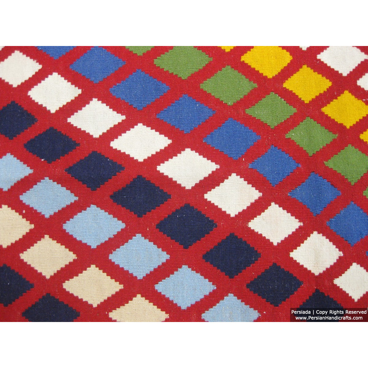 Medalion Design Persian Kilim Rug  -  RK5002-Persian Handicrafts