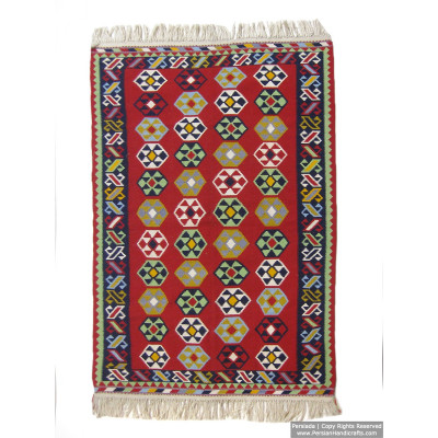 Medalion Design Persian Kilim Rug  -  RK5003