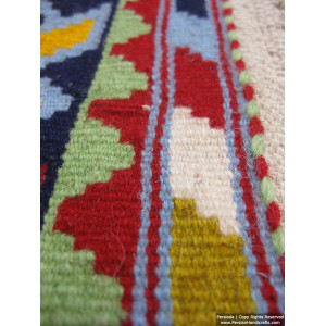 Medalion Design Persian Kilim Rug  -  RK5003-Persian Handicrafts