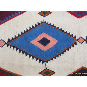 Medalion Design Persian Kilim Rug  -  RK5004-Persian Handicrafts