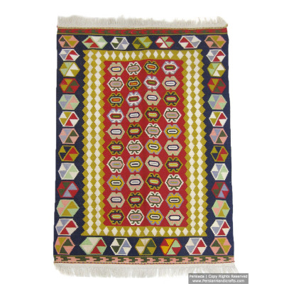 Medalion Design Persian Kilim Rug  -  RK5005
