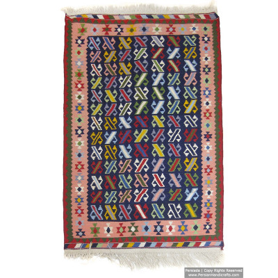 Medalion Design Persian Kilim Rug  -  RK5008