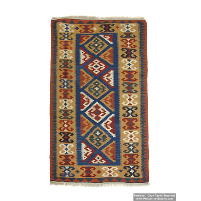 Medalion Design Persian Kilim Rug  -  RK5009