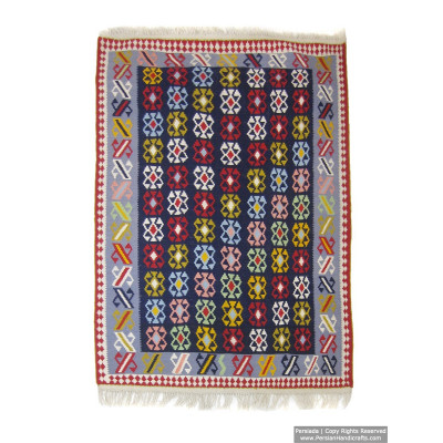Medalion Design Persian Kilim Rug  -  RK5010