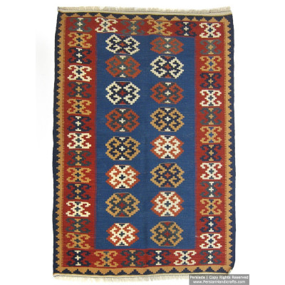 Medalion Design Persian Kilim Rug  -  RK5011