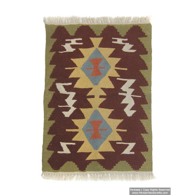 Medalion Design Persian Kilim Rug  -  RK5012