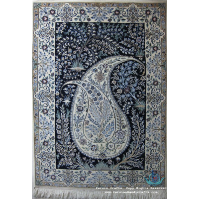 ★ Premium Persian Paisley (Bote) Design Nain Rug - RN4030