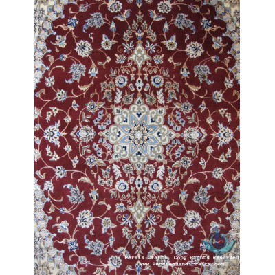 ★ Premium Persian Medialion Habibian Nain Rug - RN4031
