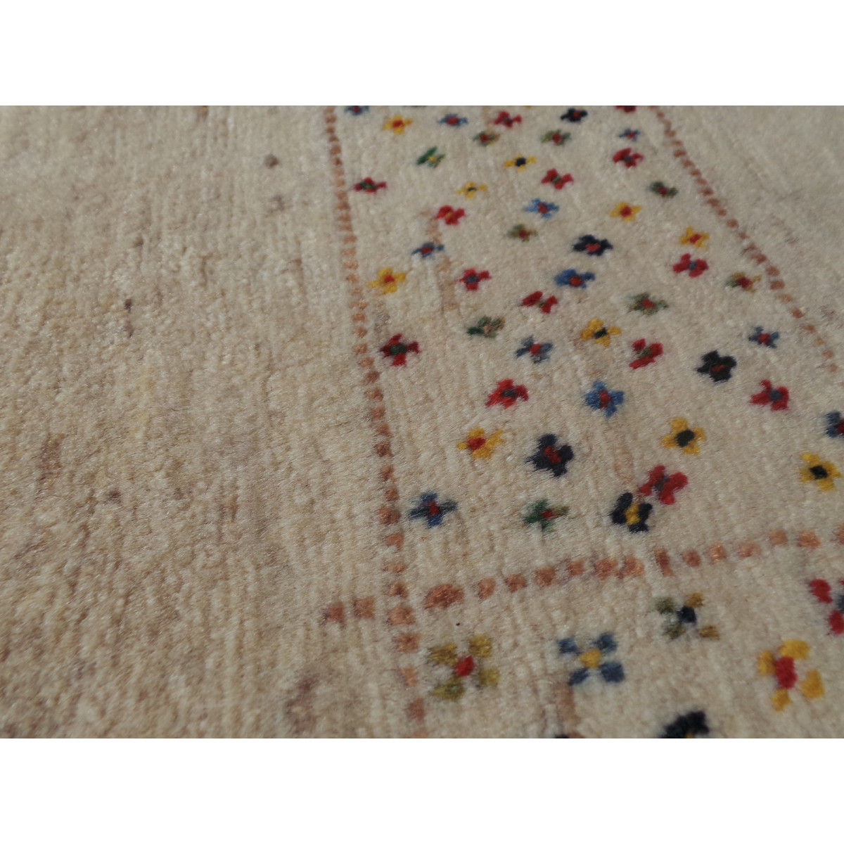 Persian Wool Gabbeh Rug - PRG013-Persian Handicrafts