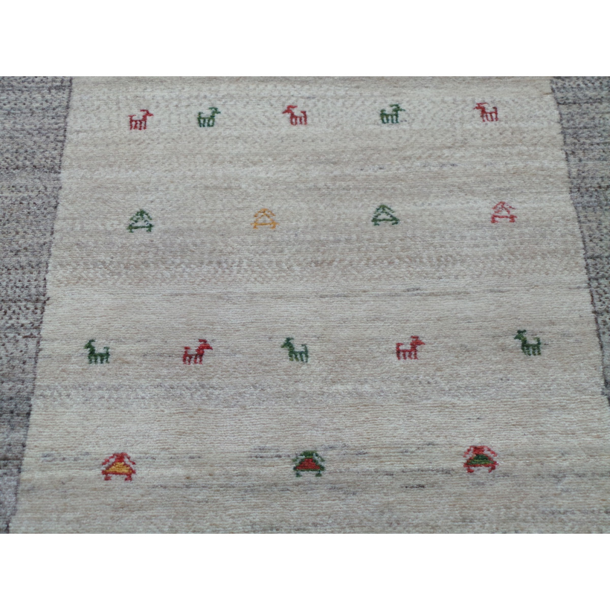 Persian Wool Gabbeh Rug - PRG024-Persian Handicrafts