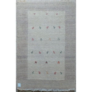 Persian Wool Gabbeh Rug - PRG024-Persian Handicrafts