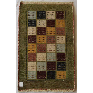 Persian Gabbeh Wool Rug -  PRG1001-Persian Handicrafts