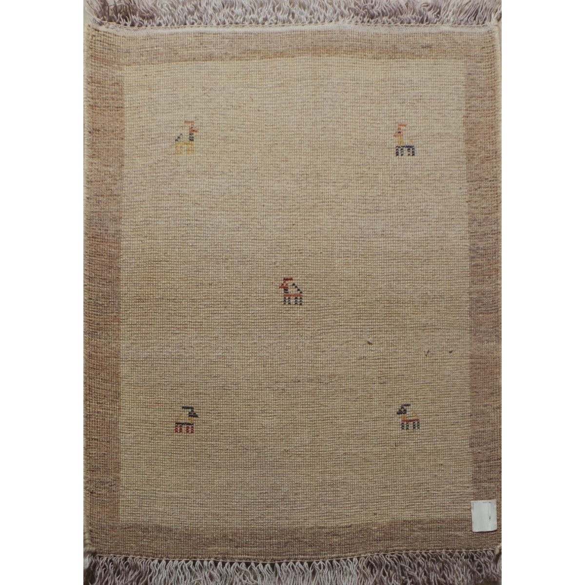 Persian Wool Gabbeh Rug - PRG133-Persian Handicrafts