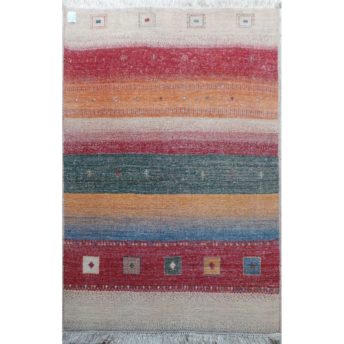 Persian Wool Gabbeh Rug - PRG146-Persian Handicrafts