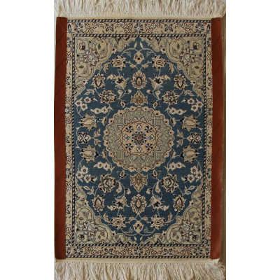 Nain Persian Wool & Silk Rug -  PRN1005