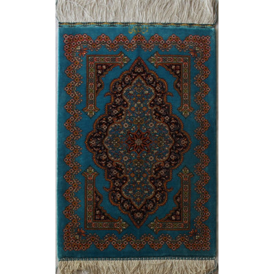 Qom Persian Silk Rug - PRQ1015