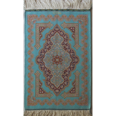 Qom Persian Silk Rug - PRQ1015