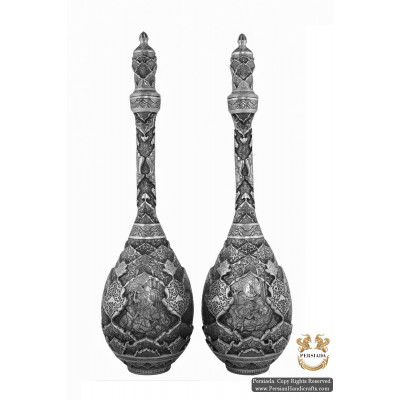 Luxurious Liquor Decanter | Multi Dimensional Handgraved Ghalamzani | PHGL503
