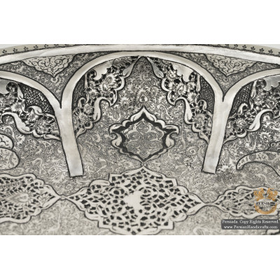 Luxurious Wall Plate | Multi Dimensional Handgraved Ghalamzani | PHGL506 Luxurious Wall Plate | Multi Dimensional Handgraved Ghalamzani | PHGL506